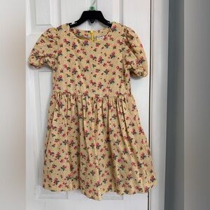 Strawberry Kids Dress - Yellow and Red Mini Boden